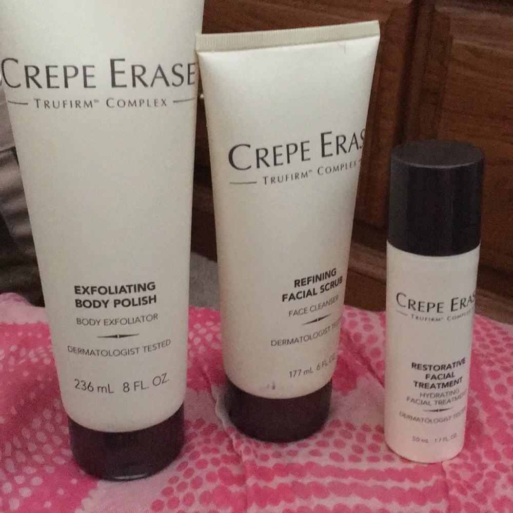 Full size Crepe erase body and face system